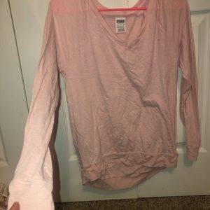 VS PINK basic tee long sleeve